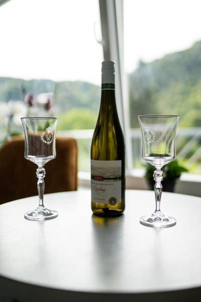 Fewo Himmelblau Burgen  Bagian luar foto